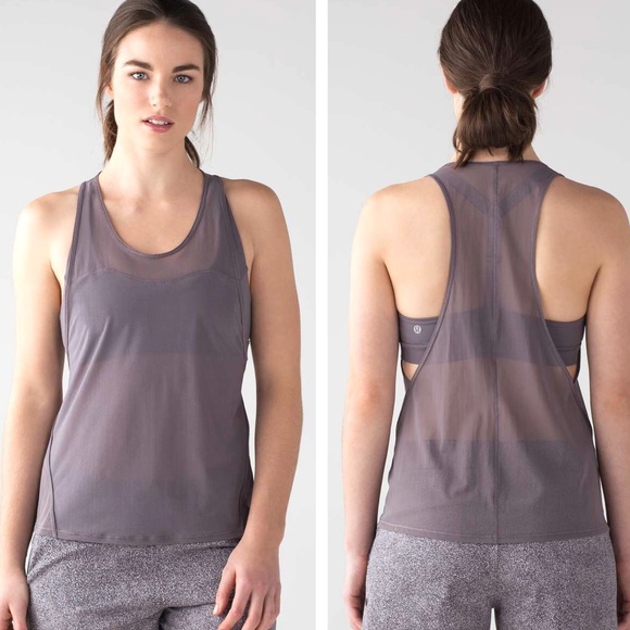 lululemon athletica Tops - EUC Lululemon Light N Breezy Tank Magnum